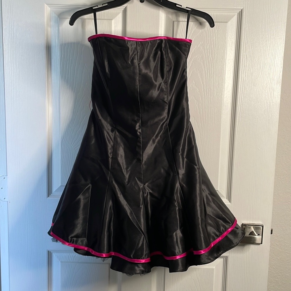 Vintage Jessica McClintock for Gunne Sax strapless mini dress